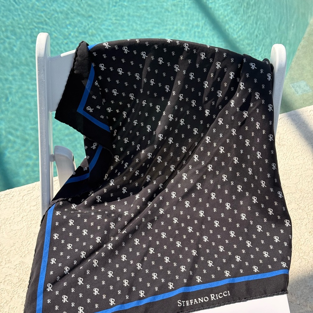 Stefano Ricci Silk Scarf